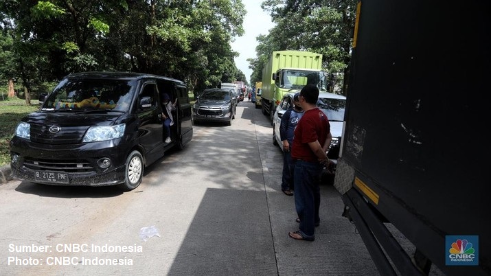 macet saat momen lebaran